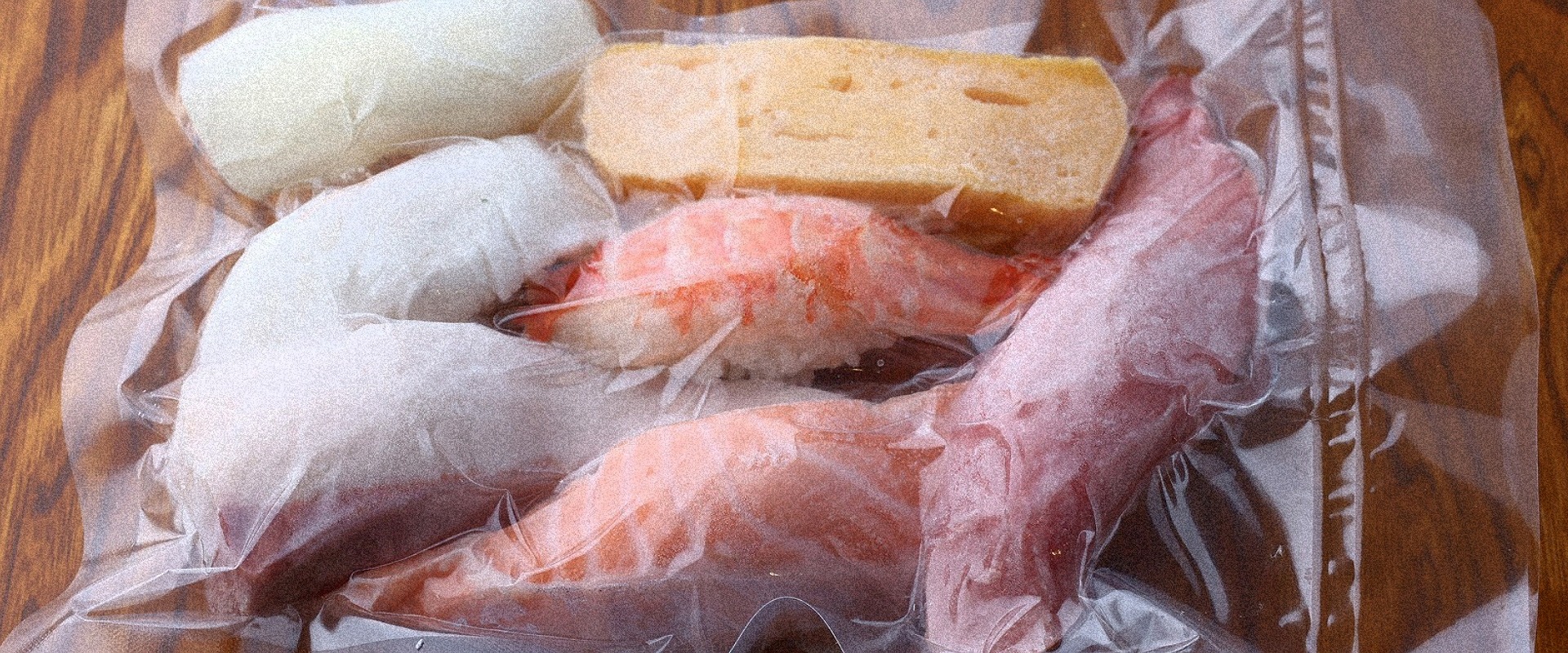 瞬間冷凍で旨味を閉じ込める